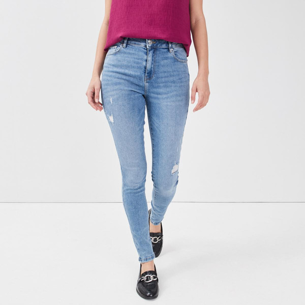 Jeans skinny 5 poches Cache cache Mode femme