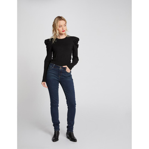 Morgan - Jeans slim taille standard à poches - Jean femme
