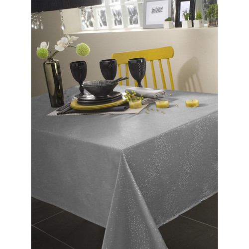 Calitex - Nappe Textile ELECTRA Gris - Linge de table