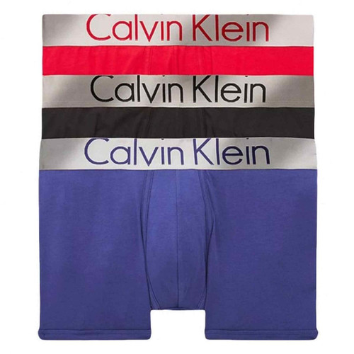 Calvin Klein Underwear - Pack de 3 boxers logotes - ceinture elastique - Sous-vêtement homme & pyjama