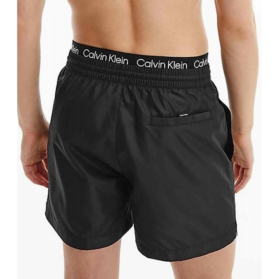 Short de bain Calvin Klein pour homme en coloris Noir Homme Vêtements Maillots de bain Shorts de bain 