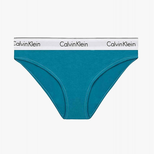 Culotte classique - Bleue Calvin Klein EUROPE Underwear en coton  Calvin Klein Underwear Mode femme