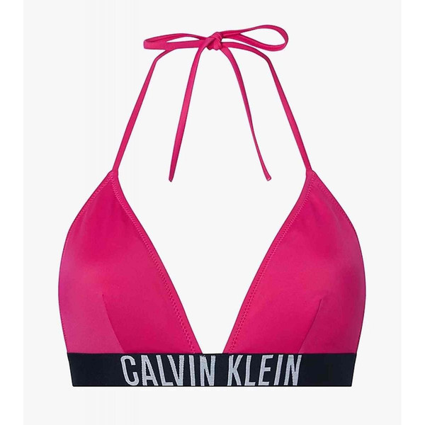 Haut de maillot de bain triangle - Rose Calvin Klein EUROPE Underwear Calvin Klein Underwear Mode femme