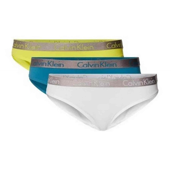 Lot de 3 Culottes - Multicolore Calvin Klein EUROPE Underwear en coton Calvin Klein Underwear Mode femme