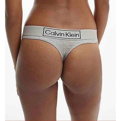 String - Calvin Klein Underwear Gris  en coton Calvin Klein Underwear