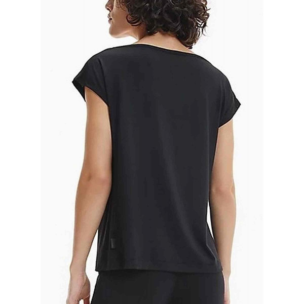 T-shirt col rond large à manches courtes - Noir Calvin Klein Underwear en coton modal Calvin Klein Underwear