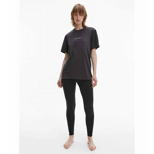 Tshirt col rond manches courtes - Noir Calvin Klein Underwear en coton Calvin Klein Underwear Mode femme