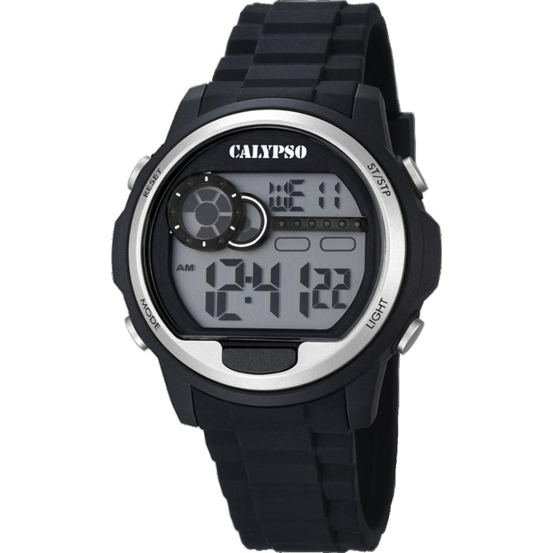 montre homme calypso k5667-1 - noire chronographe