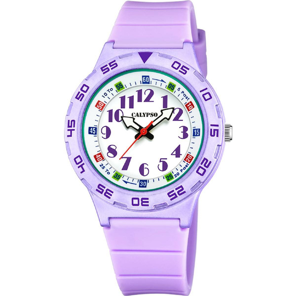 Montre fille K5828-3 - My First Watch Violet Calypso LES ESSENTIELS ENFANTS