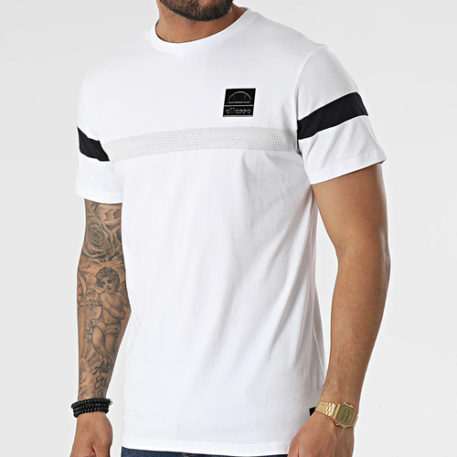 Ellesse Vêtements - Tee-shirt homme CHRISTIEL blanc - T-shirt / Polo homme