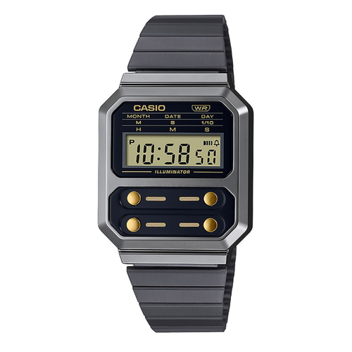 Casio - Montre pour homme avec bracelet en acier noir - Toutes les montres