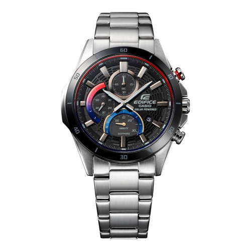 Casio - Montre de sport pour homme avec bracelet en acier argenté - Toutes les montres