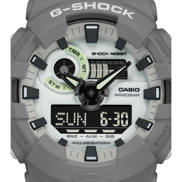 Montre Homme Casio G-Shock Classic - GA-700HD-8AER Bracelet Résine Montre Homme