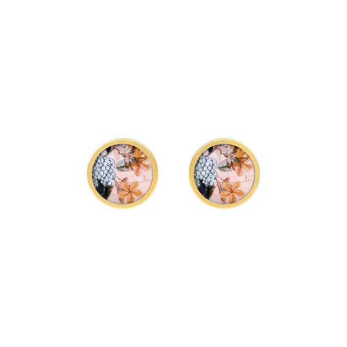 Christian Lacroix Bijoux - Boucles d’oreilles dorées en métal - Boucles d oreilles femme