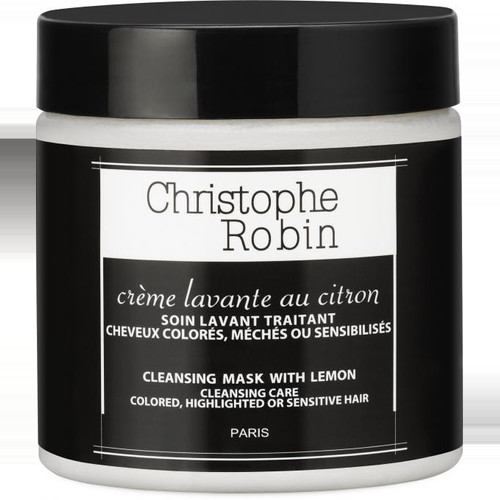Christophe Robin - Crème lavante au citron pour cheveux - Soins cheveux homme