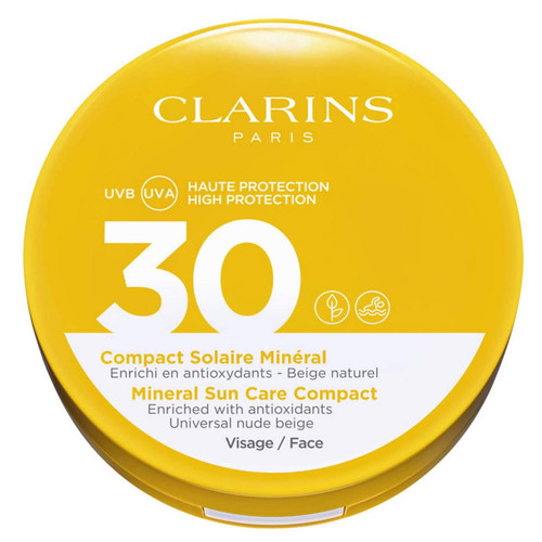 Clarins Men - COMPACT SOLAIRE MINERAL SPF30 VISAGE 