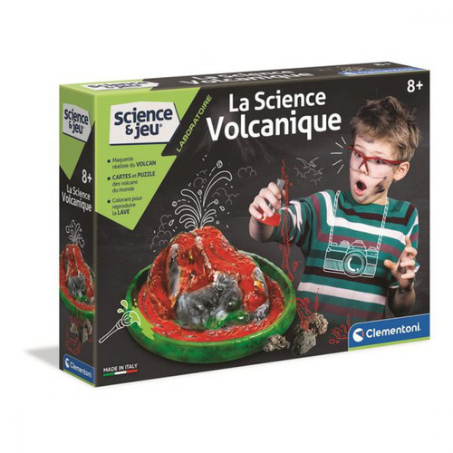 Clementoni - La science volcanique - Jeux scientifiques