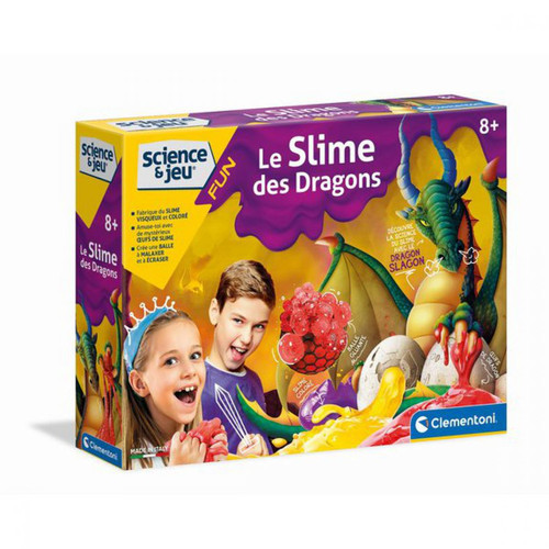 Clementoni - Le slime des dragons - Jeux scientifiques
