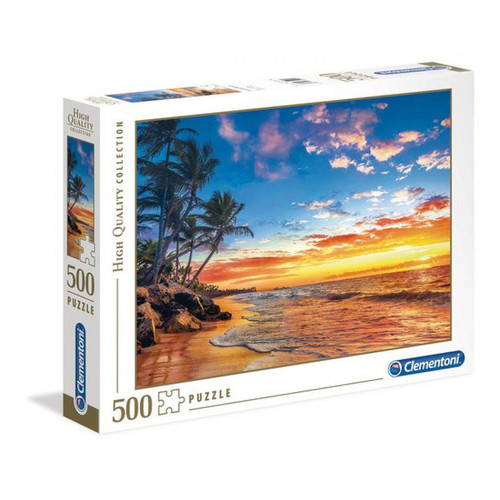 Clementoni - Puzzle High quality 500 pièces paradise beach - Puzzles