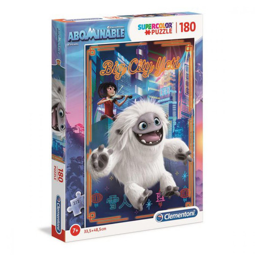 Clementoni - Puzzle SuperColor 180 pièces - Abominable 