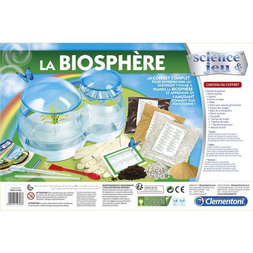 Clementoni - Science & Jeu : La Biosphère - Jeux scientifiques