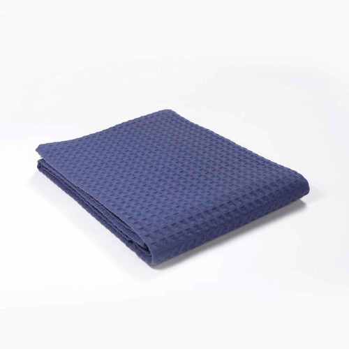 Cogal - Drap De Bain COCON Bleu 100% Coton Bleu - Promo Serviette, drap de bain