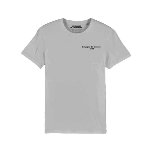 Compagnie de Californie - Tee-shirt manches courtes Gothic Eagle gris - T shirts gris