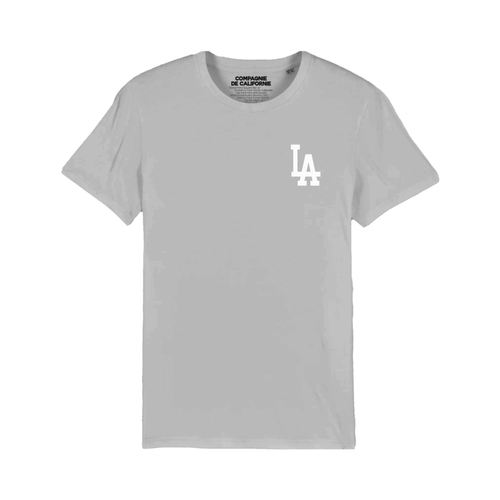 Compagnie de Californie - Tee-shirt manches courtes LA gris - T shirts gris