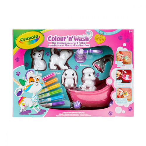 Crayola - Color' n' wash pets - Dessin, peinture et modelage