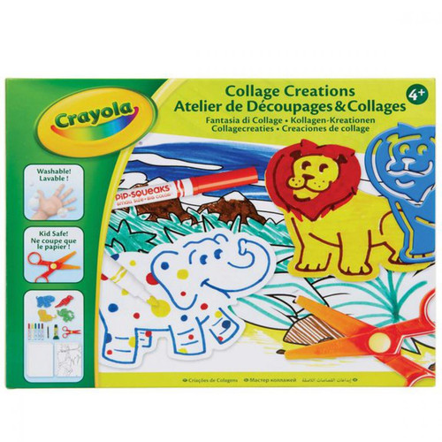 Crayola - Crayola - Atelier de découpages et collages - Dessin, peinture et modelage