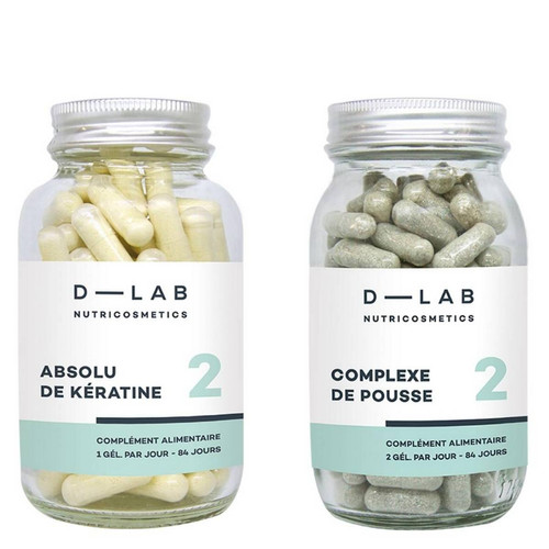 D-Lab - Duo Nutrition-Capillaire - Complément alimentaire beauté