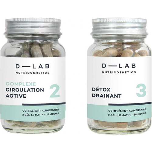 D-Lab - Drainant minceur 1 mois - D-Lab - D-LAB Nutricosmetics