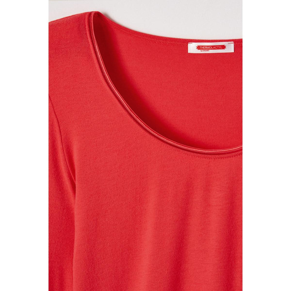 Tee-shirt Manches Longues Fraise Thermolactyl rouge T-shirt manches longues