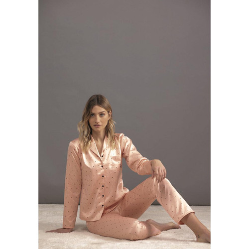 Daniel Hechter Homewear - Pyjama Rose blush - Nouveautés La lingerie