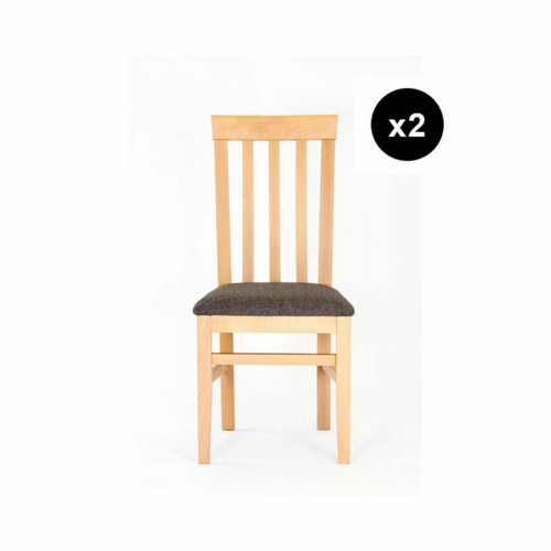 3S. x Home - Chaise Gris  - Chaise Et Tabouret Et Banc Design