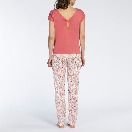 Pyjama long manches longues  rose Naf Naf homewear
