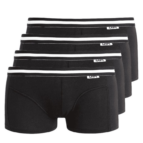Dim Underwear - Lot de 4 boxers ceinture élastique - Caleçon / Boxer homme