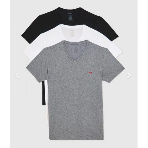 Diesel Underwear - Pack de 3 t-shirts noir/blanc/gris - T-shirt / Polo homme
