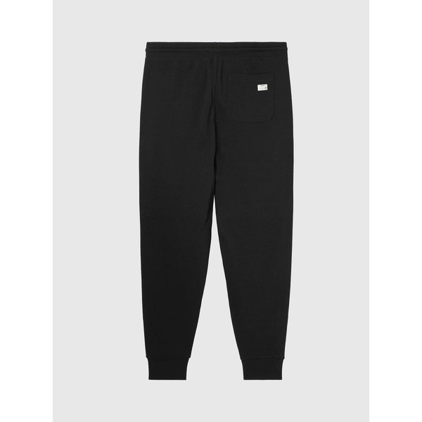 Pantalon jogging elastique - Noir en coton Pyjama homme