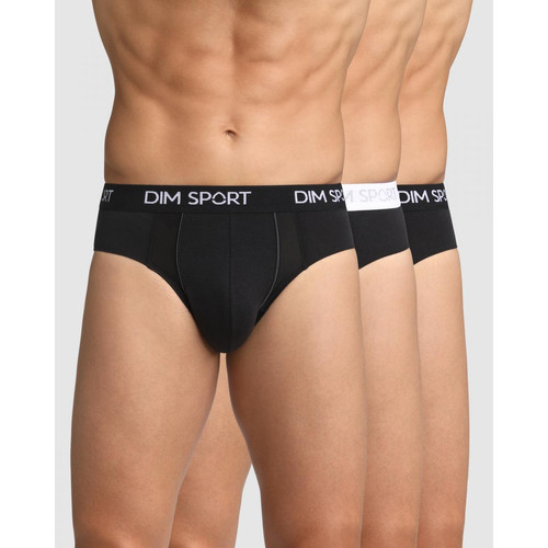 Dim Underwear - Lot de 3 slips Maitien Fort - Slip  homme