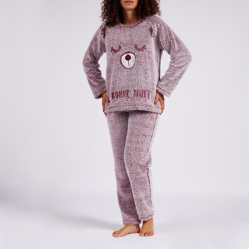 Dodo Homewear - Ensemble Pyjama Long Femme - Lingerie de nuit