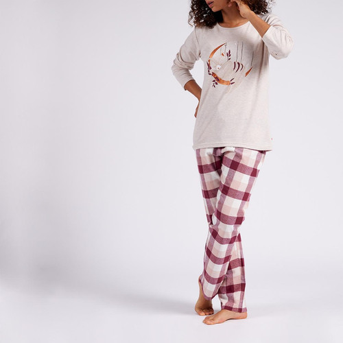 Dodo Homewear - Pyjama Long Femme - Lingerie de nuit