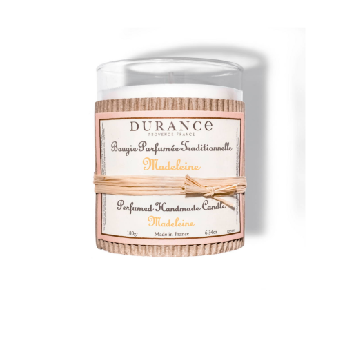 Durance - Bougie Parfumée Traditionnelle Madeleine - Bougies et parfums d'intérieur