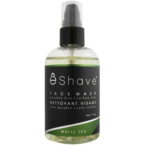 E Shave - FACE WASH - Nettoyant Visage Thé Blanc - Rasage et soins visage