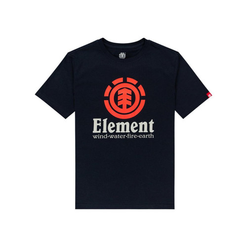 Element - Tee-shirt garçon Vertical noir  - Soldes vêtements garçon