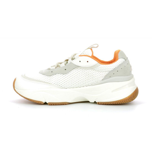 Ellesse - Baskets Massello Suede homme - blanc - orange - Ellesse chaussures