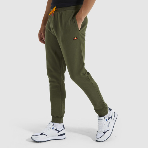 Ellesse Vêtements - Pantalon de jogging kaki en polycoton MAYOR - Puma vert
