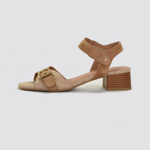 Emilie Karston - Sandales CHANCE en cuir beige - Les chaussures femme