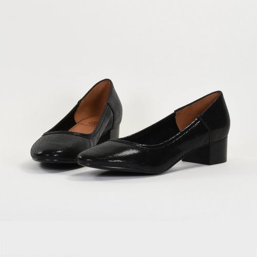 Emilie Karston - Ballerines DOLORES en cuir noir - Les chaussures femme
