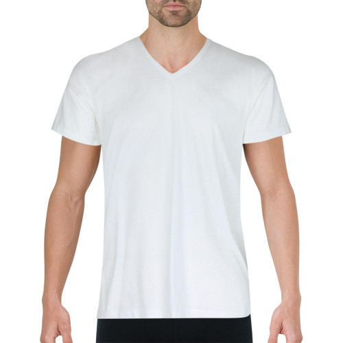 Eminence - T-shirt col V Coton d'Egypte - Promos homme